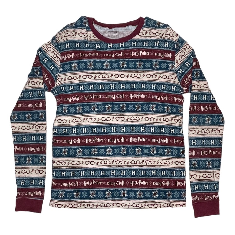 Harry Potter Graphic Long Sleeve Tee Size Medium